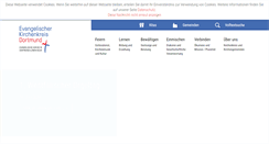 Desktop Screenshot of evangelische-kirche-dortmund.de