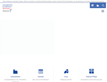 Tablet Screenshot of evangelische-kirche-dortmund.de